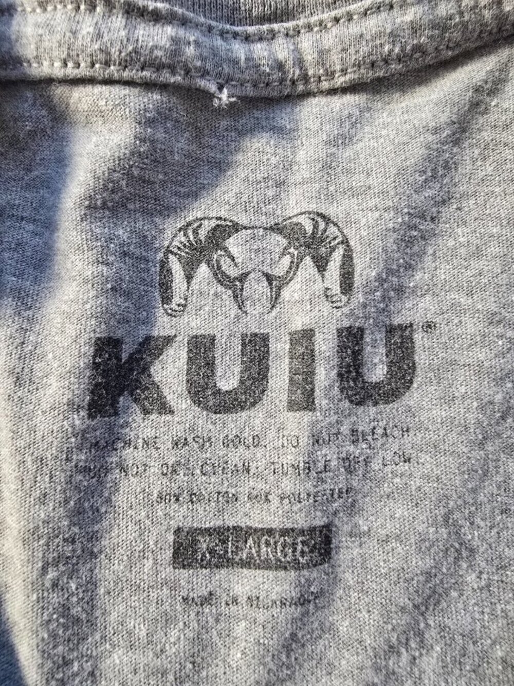 KUIU Sawtooth Mountain Range T‑Shirt Men’s Gray Large | Hunting Outdoor Perform - Picture 3 of 10